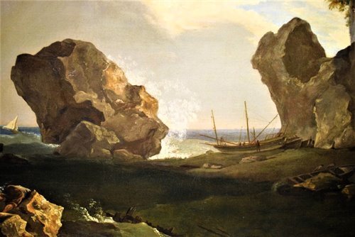 Naufrage sur la falaise